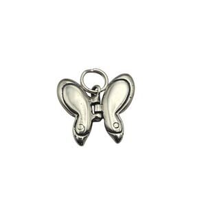 Butterfly Charm Signed 925 Disney